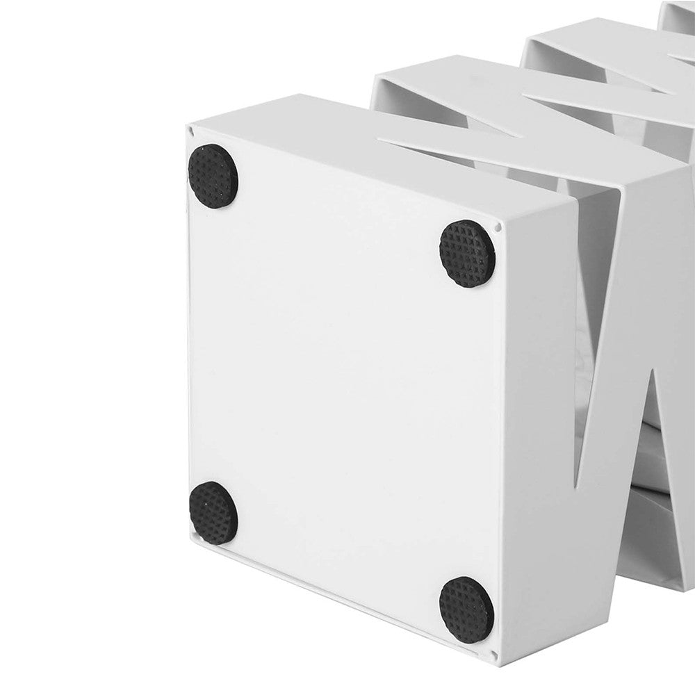 Stojan na dáždniky so zick-zack vzorom