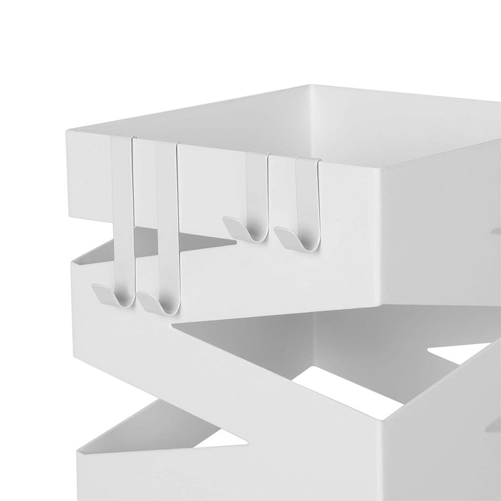 Stojan na dáždniky so zick-zack vzorom